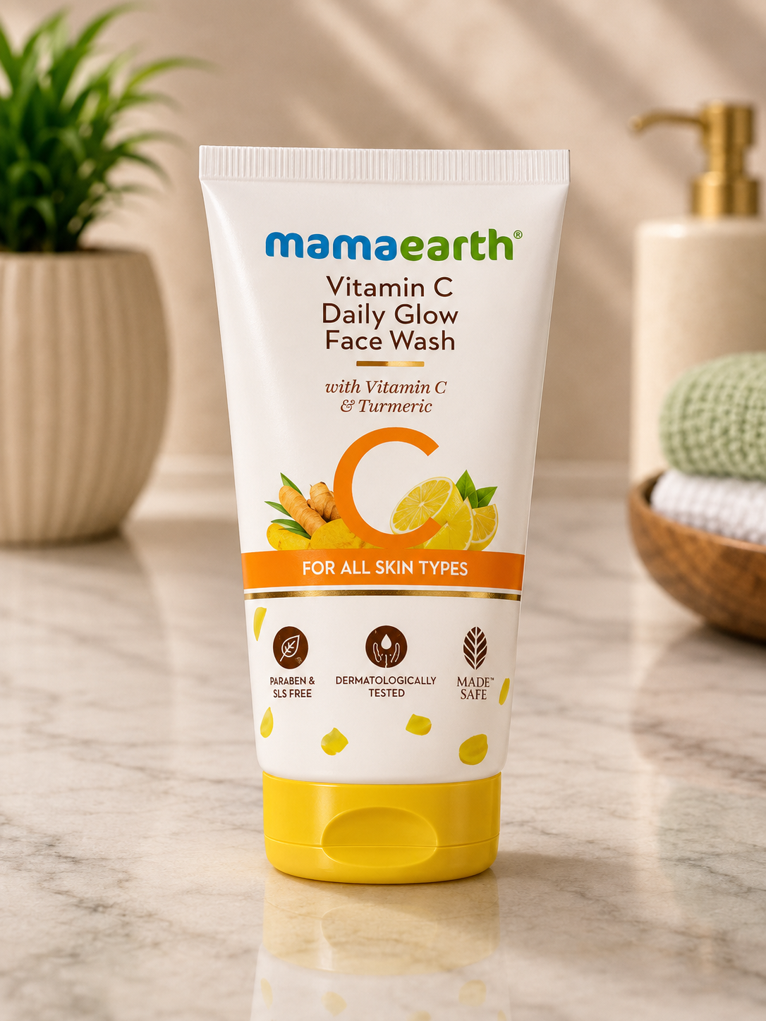 Mama Earth Vitamin C Daily Glow Face Wash 50 ml