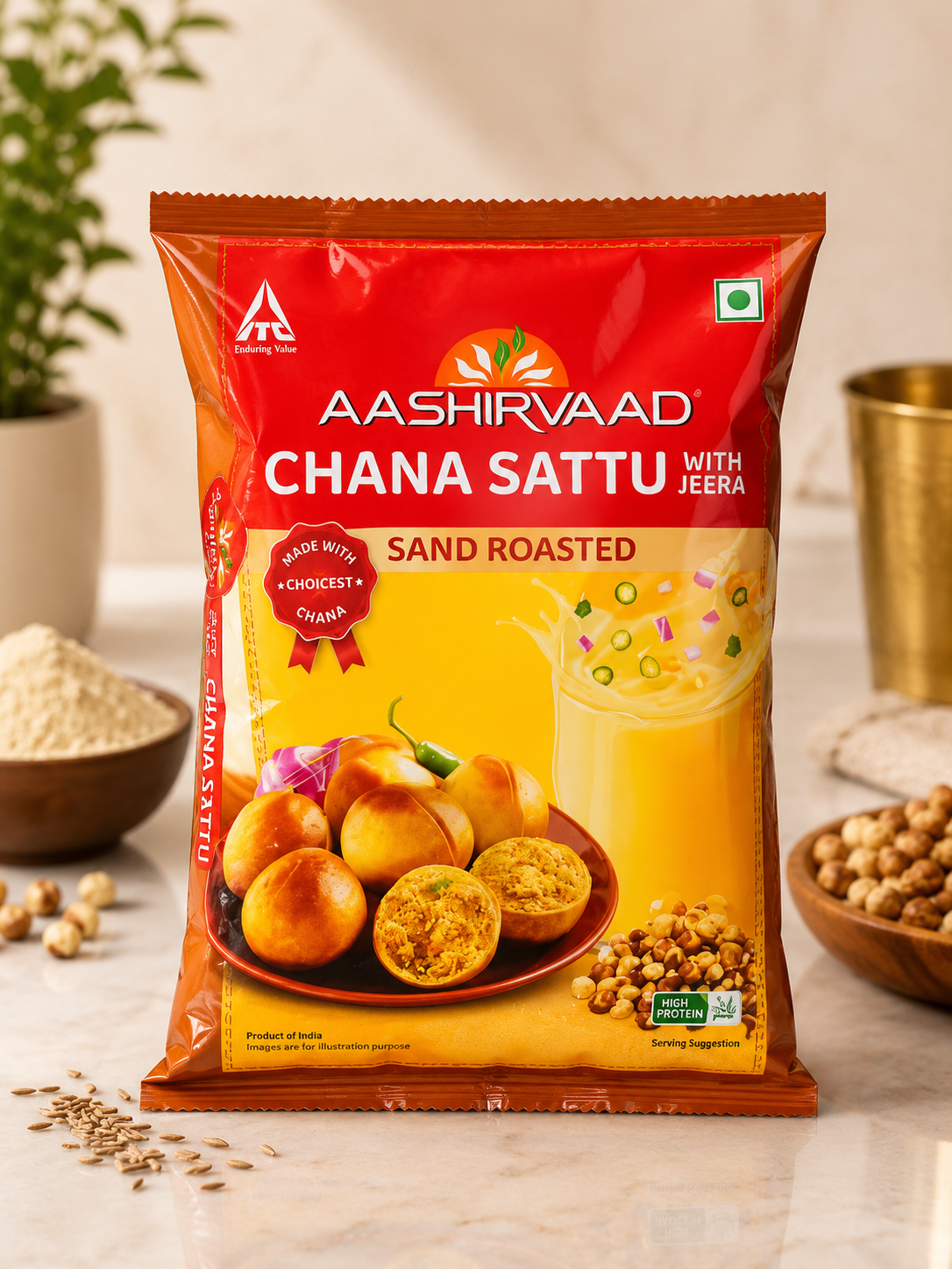 Aashirvaad Channa Sattu 500 g