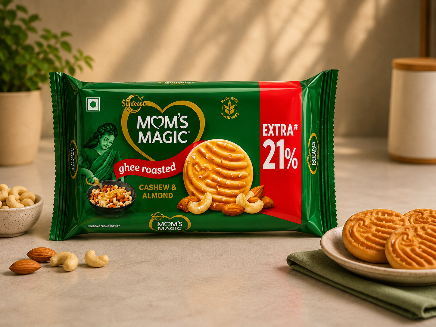 Mom's Magic Ghee Rosted 231 g