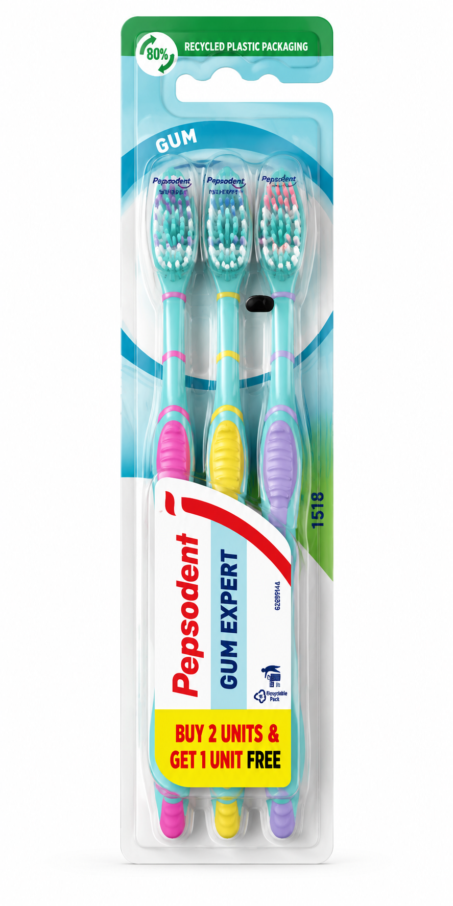 Pepsodent toothbrush (buy 2 get 1 Free)