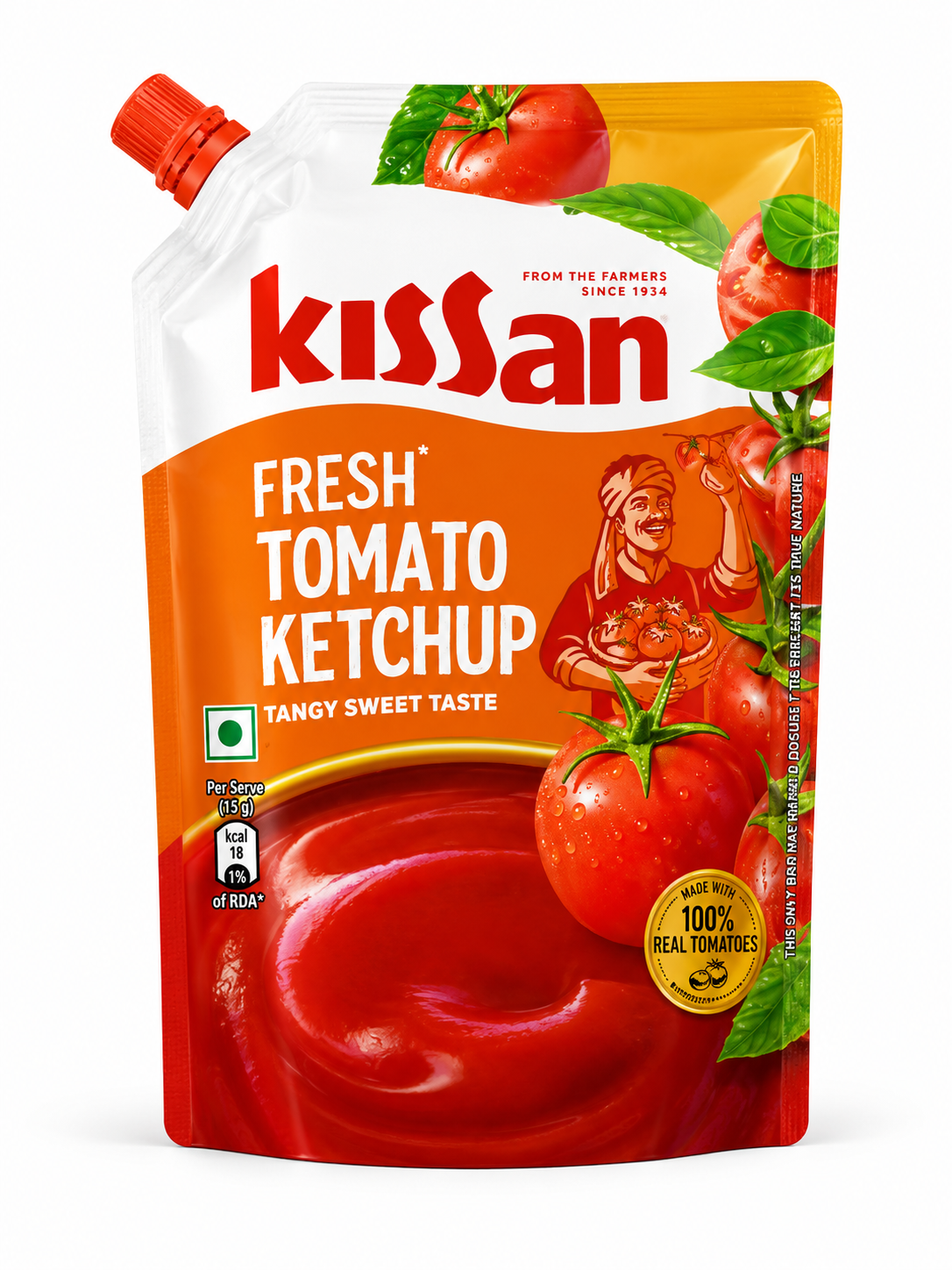 Kissan fresh tomato ketchup 415 g