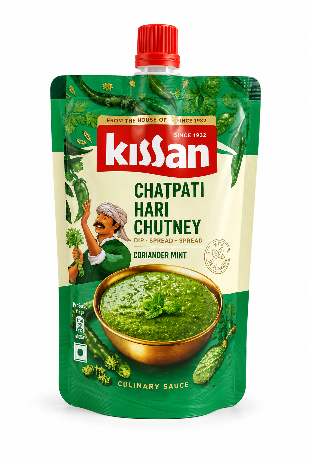 Kissan Chutpati hari chutney 100 g