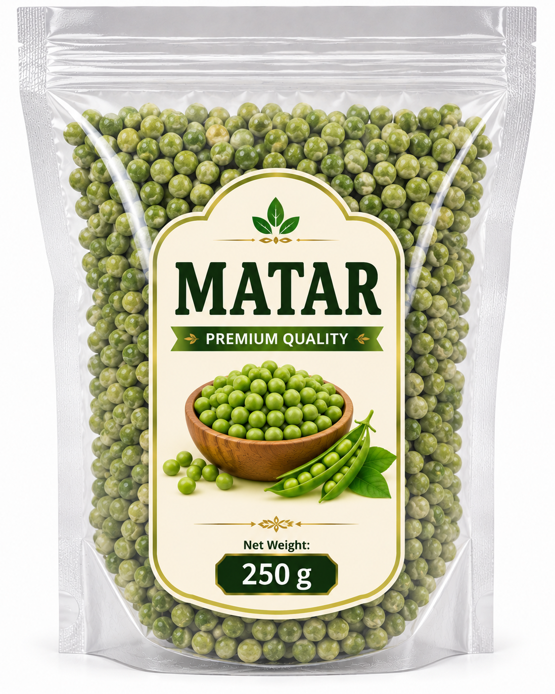 Dried green peas (matar) 500 g